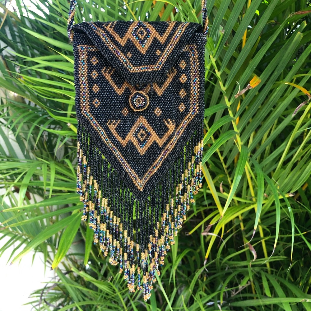 Boho Beaded Crossbody